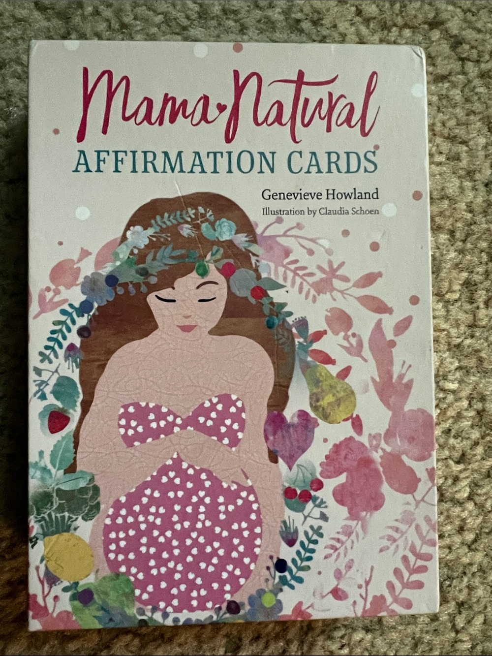 Mama natural affirmation cards